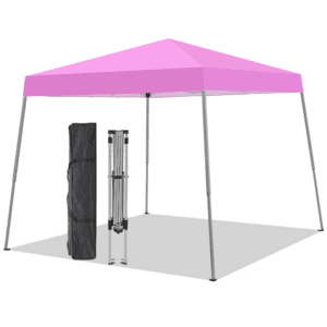 8' x 8' Ainfox Pop-Up Canopy Tent (Pink) $37 + Free S&H