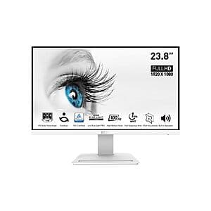 23.8" MSI Pro MP243XW 1920x1080 FHD 100Hz 1ms IPS Monitor $80 + Free Shipping
