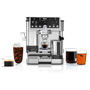 (Refurbished) Ninja Luxe Cafe Pro Series 4-in-1 Coffee Machine (Silver) $450 + Free S&H