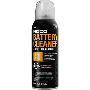 12.25-Oz NOCO Battery Terminal Cleaner Spray & Corrosion Cleaner + Acid Detector $3.15