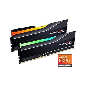 32GB (2x16GB) Trident Z5 Neo RGB Series DDR5 Desktop Memory $69.75 + Free S&H w/ Amazon Prime