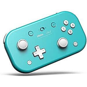 8Bitdo Lite 2 Bluetooth Gamepad for Switch & Android: Pink $21 or Turquoise $20.75