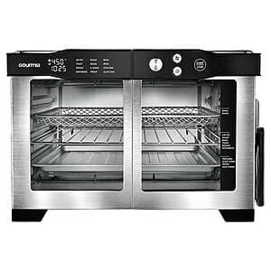 24L Gourmia French Door 6-Slice Digital Toaster Oven Air Fryer w/ Probe Control $57 + Free Shipping