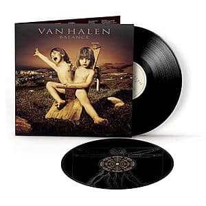 Van Halen: Balance Expanded Edition double vinyl record set featuring remastered audio and exclusive etching.