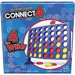 Hasbro Gaming: Connect 4 Classic Grid Strategy Board Game $5