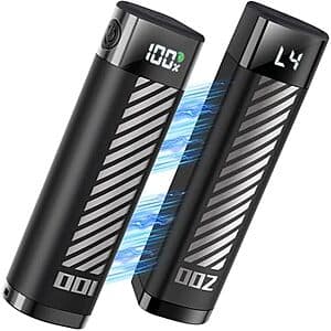 Prime Members: 2-Pack AUIIAH Rechargeable Electric Hand Warmers (Black) $10 + Free Shipping