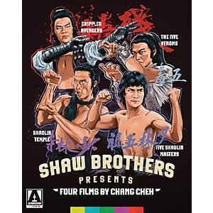 Shaw Brothers Presents: Four Films by Chang Cheh (Blu-Ray) $25