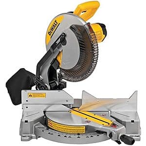 DeWALT 12" 15-Amp Single Bevel Compound Miter Saw $198 + Free Shipping