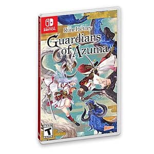 Rune Factory: Guardians of Azuma Nintendo Switch game case and cartridge.