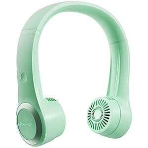 Gaiatop 4000mAh Rechargeable Bladeless Neck Fan w/ 3-Speeds $9