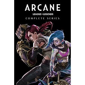 Arcane: League of Legends: The Complete Series (Digital HD) $9