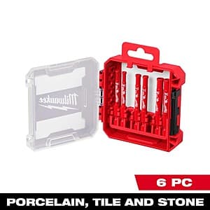 6-Piece Milwaukee Diamond Max Hole Saw Set $40 + Free Shipping