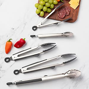 Select Costco Wholesale Locations: 5-Pc Prepworks Heads-Up Cooking Tong Set $7.60 or Less (Pricing/Availability Will Vary)