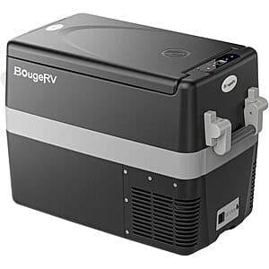 42-Qt BougeRV 12V/24V DC 110~240V AC Portable Car Fridge $198.55 + Free S&H