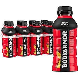 8-pk 12-oz BODYARMOR Fruit Punch Sports Drink $3.90 w/ S&S