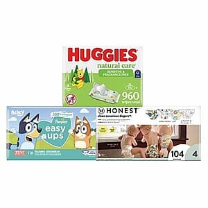 Target: Purchase $100 in Select Baby Diapers, Wipes & Training Pants, Get $30 eGC + Free Shipping