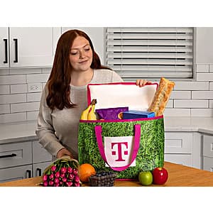 T-Mobile Customers: T-Mobile Large Zip-Top Reusable Tote Bag Free to Claim via T-Life App (In-Store Redemption Only)