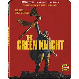 The Green Knight (4K Ultra HD + Blu-ray + Digital) $10.90