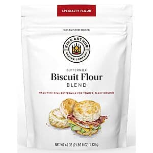 40-Oz King Arthur Baking Company Buttermilk Biscuit Flour Mix $5.70 w/ Subscribe & Save