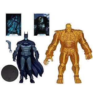 2-Pk McFarlane Toys DC Multiverse Batman & Solomon Grundy Figures (Arkham City) $14.45