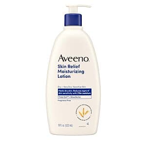 Select Accounts: 18-Oz Aveeno Skin Relief Moisturizing Lotion $3.50 w/ S&S