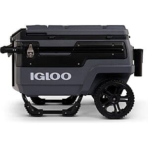 70-Qt Igloo Trailmate Journey Wheeled Cooler (Carbonite) $218.50 + Free S&H