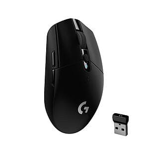 Logitech G305 Lightspeed Wireless Gaming Mouse (Black) $26.30