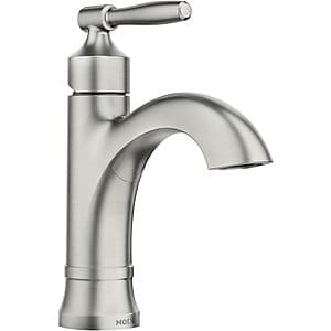 MOEN Halle Bathroom Faucet (Brushed Nickel) $50.50 + Free Shipping