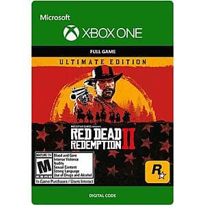Red Dead Redemption 2 Ultimate Edition (Xbox One / Series X|S Digital Code) $18