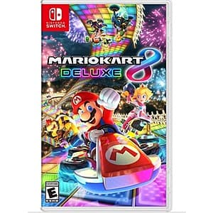 Mario Kart World (Switch 2) $53, Mario Kart 8 Deluxe (Switch) $36.80 & More + Free S&H w/ Prime