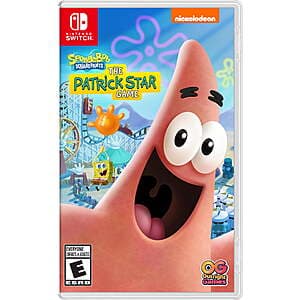 SpongeBob SquarePants: A Patrick Star Game (Nintendo Switch) $10
