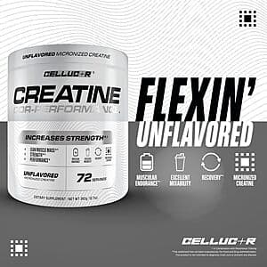 Select Amazon Accts: 12.7oz. Cellucor Cor-Performance Creatine (72 Servings) $5.55 w/ S&S