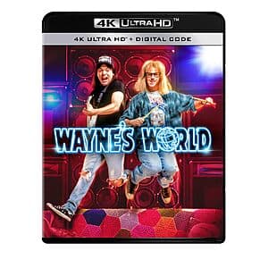Wayne's World: 30th Anniversary (1992) (4K UHD Blu-ray + Digital) $11