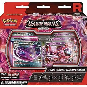 Pokémon TCG: Team Rocket's Mewtwo ex League Battle Deck $16