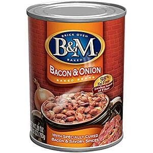 28-Oz B&M Baked Beans (Bacon & Onion) $1.85