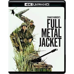 Full Metal Jacket (4K Ultra HD + Blu-ray) $11