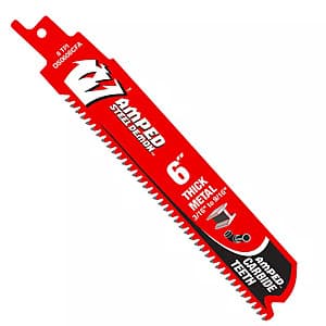 2-Pk 6" Diablo 8 TPI Steel Demon Reciprocating Saw Blade $11.45 + Free S&H