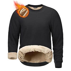 G Gradual Men's Sherpa Lined Sweatshirts (size S- 3XL, various colors) from $22.85
