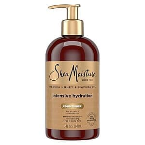 Select Accts: 13-Oz SheaMoisture Intensive Hydration Conditioner w/ Manuka Honey $2.95 w/ S&S