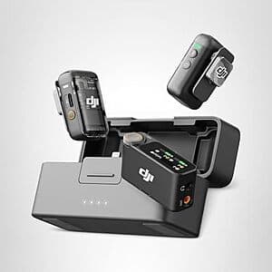 Used - Like New: DJI Mic 2 Wireless Lavalier Microphone Kit (2 TX + 1 RX + Case) $146.35 + Free Shipping