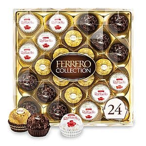 24-Ct 9.1oz. Ferrero Collection Gourmet Assorted Chocolate Gift Box $8.40 w/ S&S