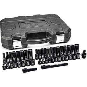 44-Pc GearWrench SAE/Metric 3/8" Drive Impact Socket Set $67.60 + Free S&H