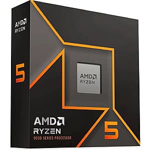 AMD Ryzen 5 9600X CPU + MSI MAG Coreliquid A13 240 Black AIO ARGB Liquid Cooler $200 + Free Shipping