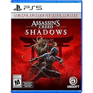 Assassin’s Creed Shadows / Limited Edition (PS5) $35
