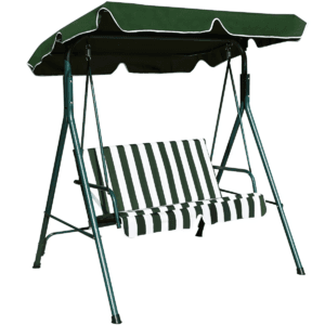 Costway Loveseat Patio Canopy Cushioned Swing Glider Hammock (Green) $70 + Free S&H