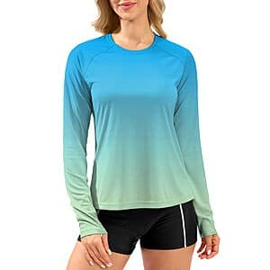 G Gradual Women's UPF 50+ Long Sleeve Sun Shirt (various) $9.90