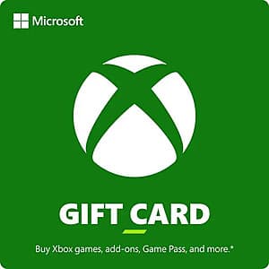 $50 Xbox Gift Card (Email Delivery) $44