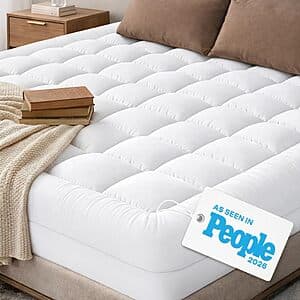 Niagara Sleep Solutions Cloud-Like Queen Mattress Topper $33