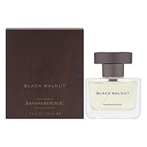 3.4oz BANANA REPUBLIC Black Walnut Eau de Toilette Spray for Men $18