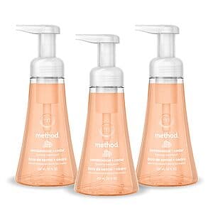 3-Pack 10-Oz Method Foaming Hand Wash Soap (Sandalwood + Cedar) $8.10 w/ Subscribe & Save